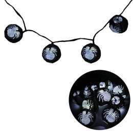 LAMPKI 10 LED PAJĄKI SZNUR DEKORACYJNY NA BATERIE