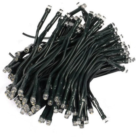 Lampki Choinkowe 200 LED z Energooszczędnymi Diodami, Kolor Ciepły Biały, Wewnętrzne, W Ringu, Zgodne z Normami UE