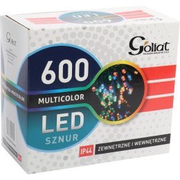Lampki Choinkowe 600 LED Multikolor do Użytku Zewnętrznego 30m IP44 Zasilanie Sieciowe