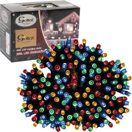 Lampki choinkowe 200 led z efektem flasch multikolor wewnętrzne