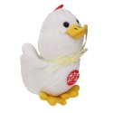 MASKOTKA WIELKANOCNA KURKA BIAŁA Z POZYTYWKĄ
