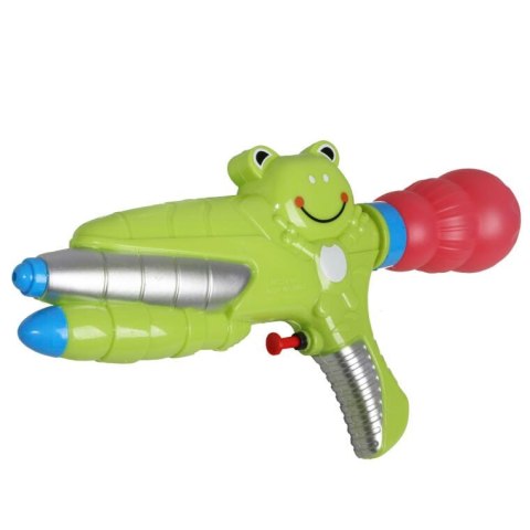 PISTOLET NA WODĘ 30 cm zielona żabka