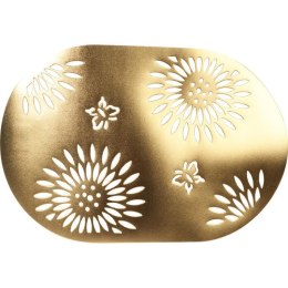 Podkładka Mata Na Stół Pod Talerz Serwetka Złota owalna