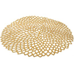Podkładka Mata Na Stół Pod Talerz Serwetka Złota