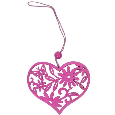 SERCE ZAWIESZKA DREWNIANA WIELKANOC kpl.3 sztuk