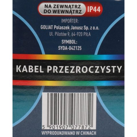 Siatka Dekoracyjna z Lampkami LED Multikolor 2x2m, Przeznaczona do Użycia na Zewnątrz i Wewnątrz, 220V