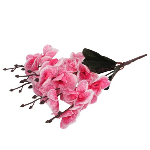 Storczyki Sztuczne - Bukiet 5 Jasnoróżowych Kwiatów, 38 cm
