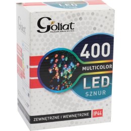 Sznur Zewnętrznych Lamp Choinkowych LED 400szt. Multikolor 19,95m IP44