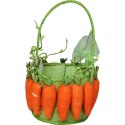 Wielkanocny Koszyk Ozdobny w Kształcie Marchewek