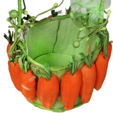 Wielkanocny Koszyk Ozdobny w Kształcie Marchewek