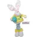 Wielkanocny Zając Pluszowy z Jajkiem - Dekoracja Stołu, 50 cm