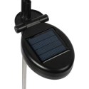 Zestaw 2x Lampa ogrodowa LED solarna 24.5 cm wbijana