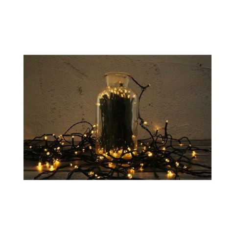 Zewnętrzna Dekoracja Świetlna 100 LED Biała - Łączalna, Wodoodporna, Energooszczędna