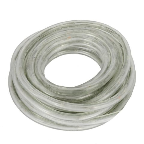 6-metrowy Wąż Ozdobny z Lampkami LED Biały do Użycia Wewnętrznego