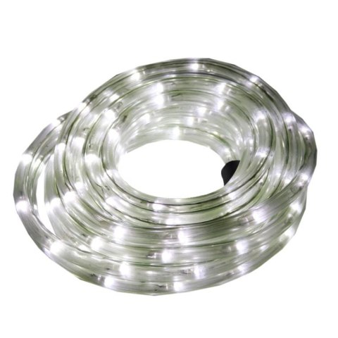 6-metrowy Wąż Ozdobny z Lampkami LED Biały do Użycia Wewnętrznego