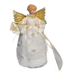 ANIOŁ DO POSTAWIENIA SZPIC NA CHOINKĘ 25 CM