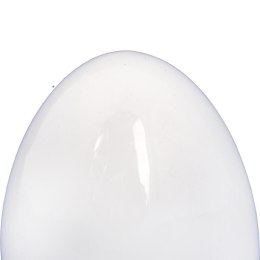 Białe Ceramiczne Jajko Wielkanocne 10,5cm - Dekoracja Świąteczna