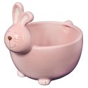 Ceramiczny Pojemnik na Słodycze w Kształcie Zajączka Wielkanocnego 13 cm