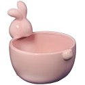 Ceramiczny Pojemnik na Słodycze w Kształcie Zajączka Wielkanocnego 13 cm