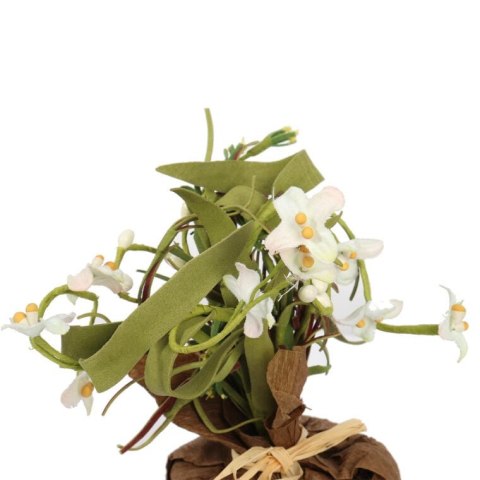 DEKORACJA WIOSENNA KOMPOZYCJA KWIATOWA BIAŁA