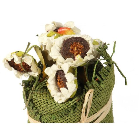 DEKORACJA WIOSENNA KOMPOZYCJA KWIATOWA BIAŁE SŁONECZNIKI