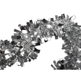 Dekoracja świąteczna Choinka do zawieszenia z folii srebrna 30 cm