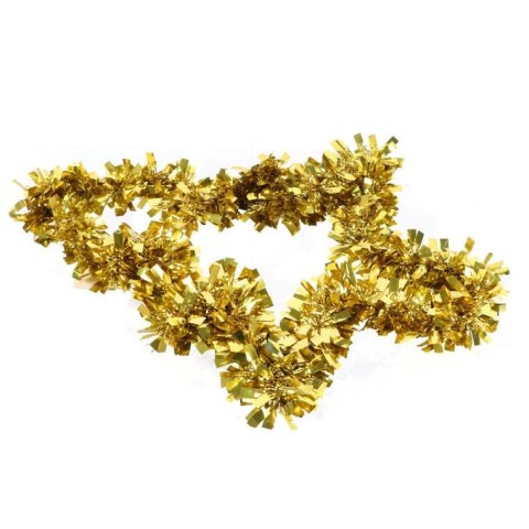 Dekoracja świąteczna Choinka do zawieszenia z folii złota 30 cm