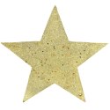 Dekoracja świąteczna Gwiazda brokatowa do zawieszenia 28 cm