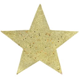 Dekoracja świąteczna Gwiazda brokatowa do zawieszenia 28 cm