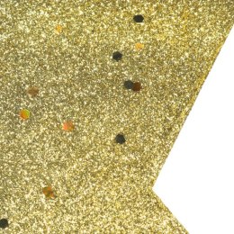 Dekoracja świąteczna Gwiazda brokatowa do zawieszenia 28 cm