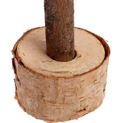 Drewniana Choinka Bożonarodzeniowa 38 cm - Zielony Dekoracyjny Element Świąteczny