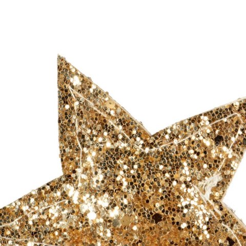GWIAZDA ZAWIESZKA BROKATOWA ZŁOTA