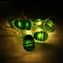 JAJKA GIRLANDA ŚWIETLNA LAMPKI 10LED WIELKANOC ZIELONE