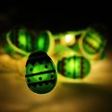 JAJKA GIRLANDA ŚWIETLNA LAMPKI 10LED WIELKANOC ZIELONE