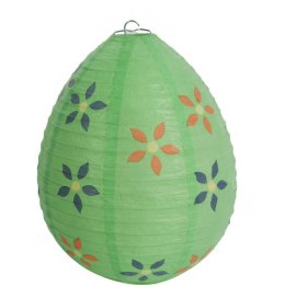 JAJKO LAMPION PAPIEROWY ROZKŁADANY 25CM ZIELONY