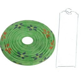 JAJKO LAMPION PAPIEROWY ROZKŁADANY 25CM ZIELONY