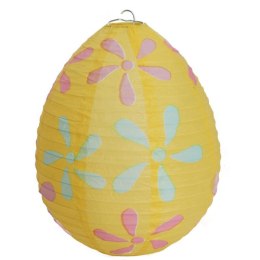 JAJKO LAMPION PAPIEROWY ROZKŁADANY 25CM ŻÓŁTY