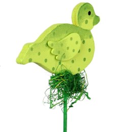 KACZKA DREWNIANA NA PIKU WIELKANOC ZIELONA