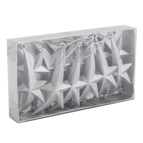 KPL. 12 ZAWIESZEK GWIAZDEK SREBRNYCH