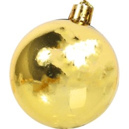 KPL.4 BOMBEK PLASTIKOWYCH W TUBIE 6 CM ZŁOTE