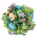 KULA BUKSZPANOWA Z JAJKAMI DEKORACJA WIOSENNA 12CM