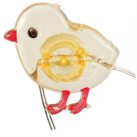 KURCZACZKI GIRLANDA ŚWIETLNA LAMPKI 10LED WIELKANOC ŻÓŁTE