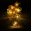 KURCZACZKI GIRLANDA ŚWIETLNA LAMPKI 10LED WIELKANOC ŻÓŁTE