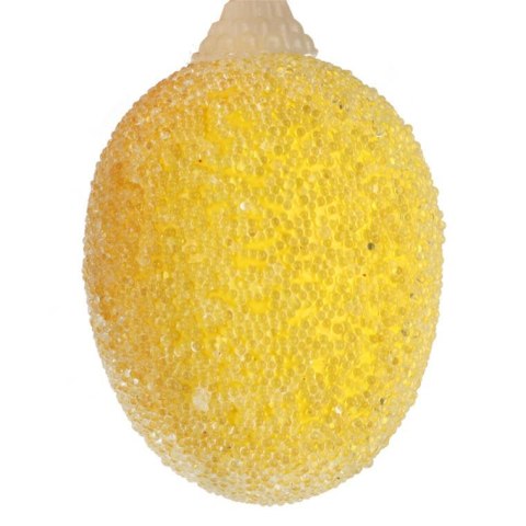 Komplet 10 Kolorowych Jajek Lukrowanych z Zawieszką w Boksie