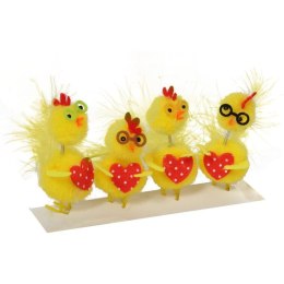 Kurczaki CUDAKI zestaw 4 sztuk 7cm