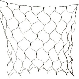 Kurtyna świetlna LED 1x1m do dekoracji zewnętrznej, światło zimne białe, odporna na warunki atmosferyczne, 64 diody, kabel zielo