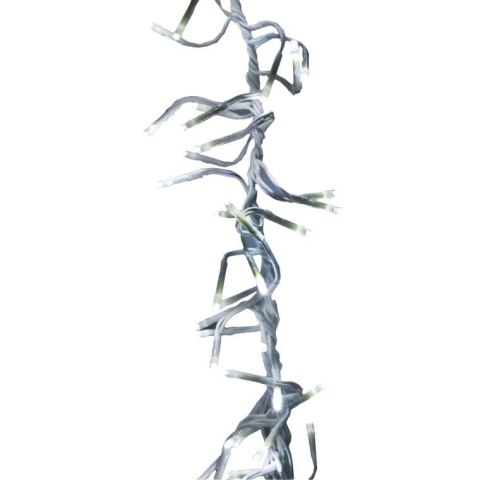 Lampki choinkowe 288 led typu gąsienica w kolorze białym 2 m