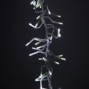 Lampki choinkowe 288 led typu gąsienica w kolorze białym 2 m