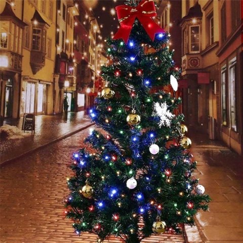 Lampki choinkowe LED multikolor z zasilaniem sieciowym, 200 sztuk - do użytku wewnętrznego