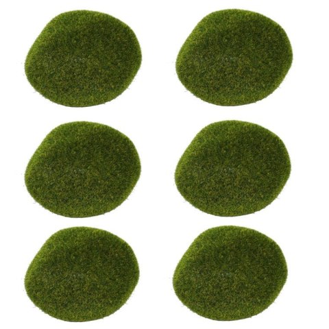 Mech sztuczny kamień dekoracyjny 6szt